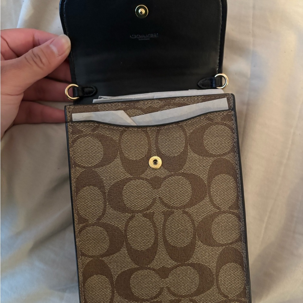 Coach Black and Brown Mini Bag - Picture 6 of 10